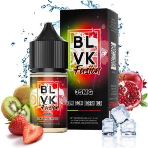 NicSalt Blvk Fusion - Kiwi Pom Berry Ice 35mg 30ml
