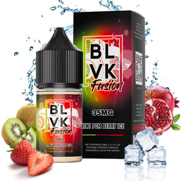 NicSalt Blvk Fusion - Kiwi Pom Berry Ice 35mg 30ml