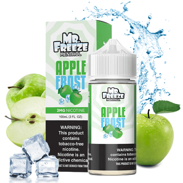 Liquido Mr Freeze Menthol - Apple Frost 3mg 100ml