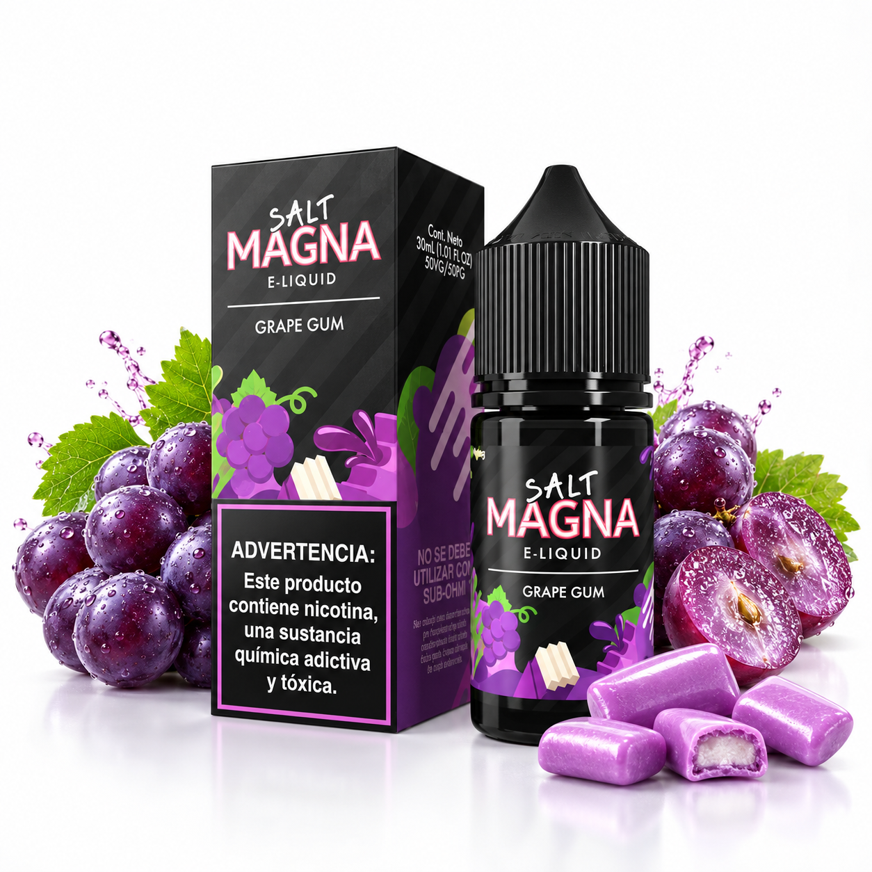 NicSalt Magna - Grape Gum 20mg 30ml