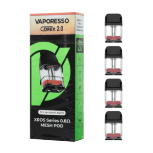 Cartucho De Reposição Vaporesso Xros 3ML - Mesh 0,8 - Caixa c/ 4 Unidades