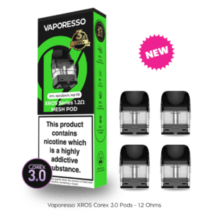 Coil Vaporesso Xros 2ML (Corex 3.0) – Mesh 1,2 Caixa c/ 4 Unidades