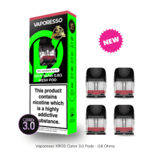 Coil Vaporesso Xros 2ML (Corex3.0) – Mesh 0,8 – Caixa c/ 4 Unidades