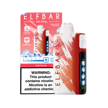 Elf Bar Ice King – 40.000 Puffs – Tigers Blood