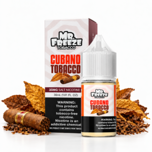 NicSalt Mr Freeze Tobacco – Cubano Tobacco 35mg 30ml