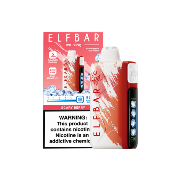Elf Bar Ice King – 40.000 Puffs – Scary Berry