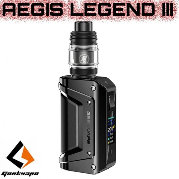 GeekVape – Aegis Legend III Kit 200W – Black - Image 3