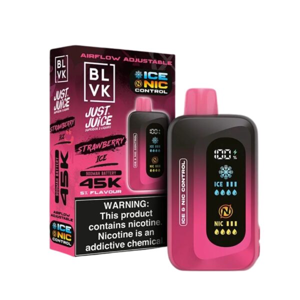 BLVK Just Juice – 45.000 Puffs – Strawberry Ice