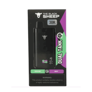 The Black Sheep – Dual Tank 30K – Fresh Mint + Grape