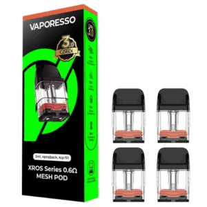 Coil Vaporesso Xros 3ML (Corex 3.0) – Mesh 0,6 – Caixa c/ 4 Unidades