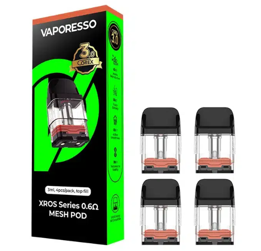 Coil Vaporesso Xros 3ML (Corex 3.0) – Mesh 0,6 – Caixa c/ 4 Unidades