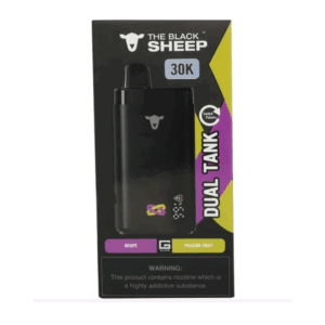 The Black Sheep – Dual Tank 30K – Grape + Passion Fruit