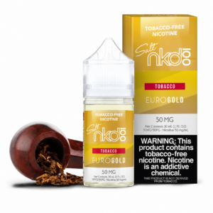 NicSalt Naked 100 Tobacco ( USA ) – Euro Gold 50mg 30ml