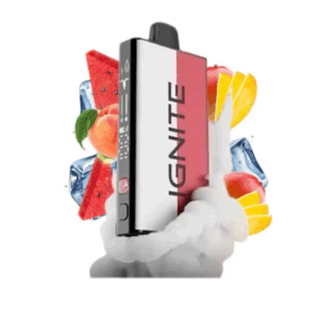 Ignite V400 Mix – 40000 Puffs – Peach Watermelon Ice + Mango Ice