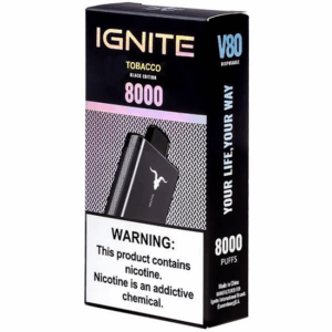 Ignite V80 – 8000 Puffs – Tobacco