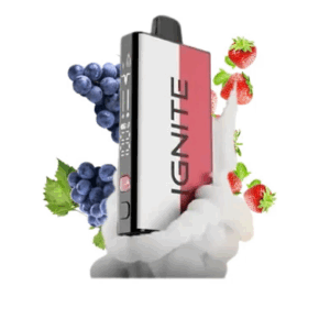 Ignite V400 Mix – 40000 Puffs – Grape Ice + Strawberry