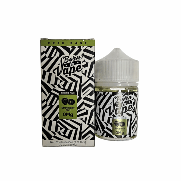 Liquido Born To Vape – Strawberry Kiwi Ice 0mg 60ml