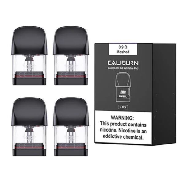 Coil Caliburn G3/GK3 Mesh 0,9 – Caixa c/ 4 Unidades