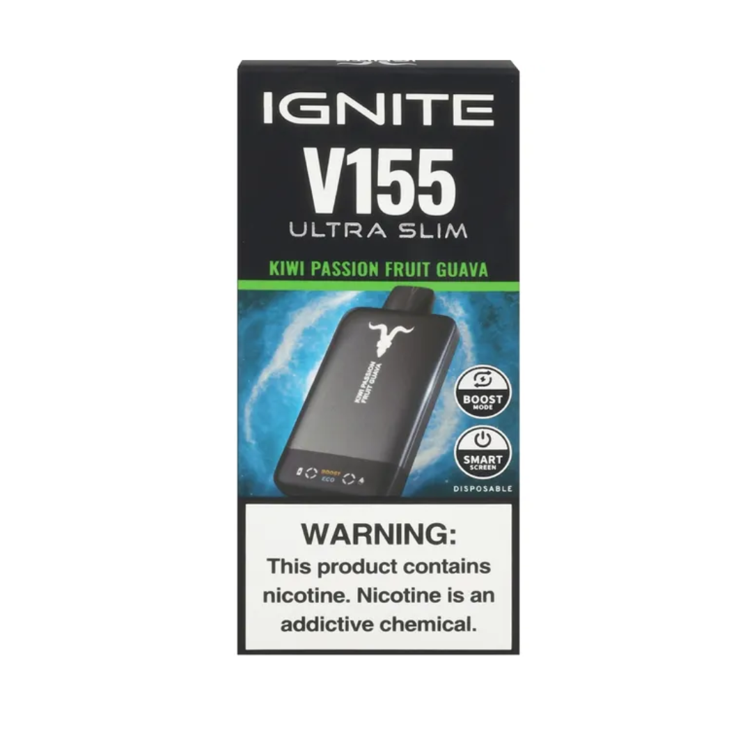 Ignite V155 Ultra Slim – 15.500 Puffs – Kiwi Passion Fruit Guava