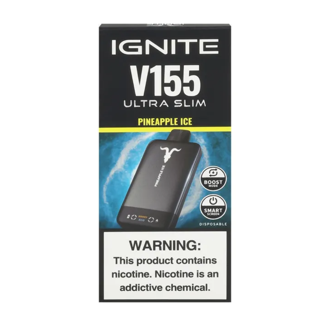 Ignite V155 Ultra Slim – 15.500 Puffs – Pineapple Ice