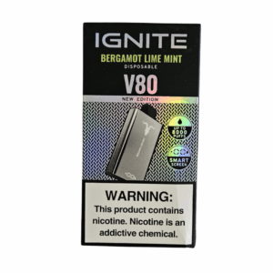 Ignite V80 Chrome – 8000 Puffs – Bergamot Lime Mint