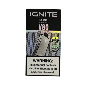 Ignite V80 Chrome – 8000 Puffs – Icy Mint
