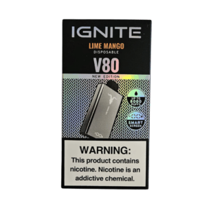 Ignite V80 Chrome – 8000 Puffs – Lime Mango