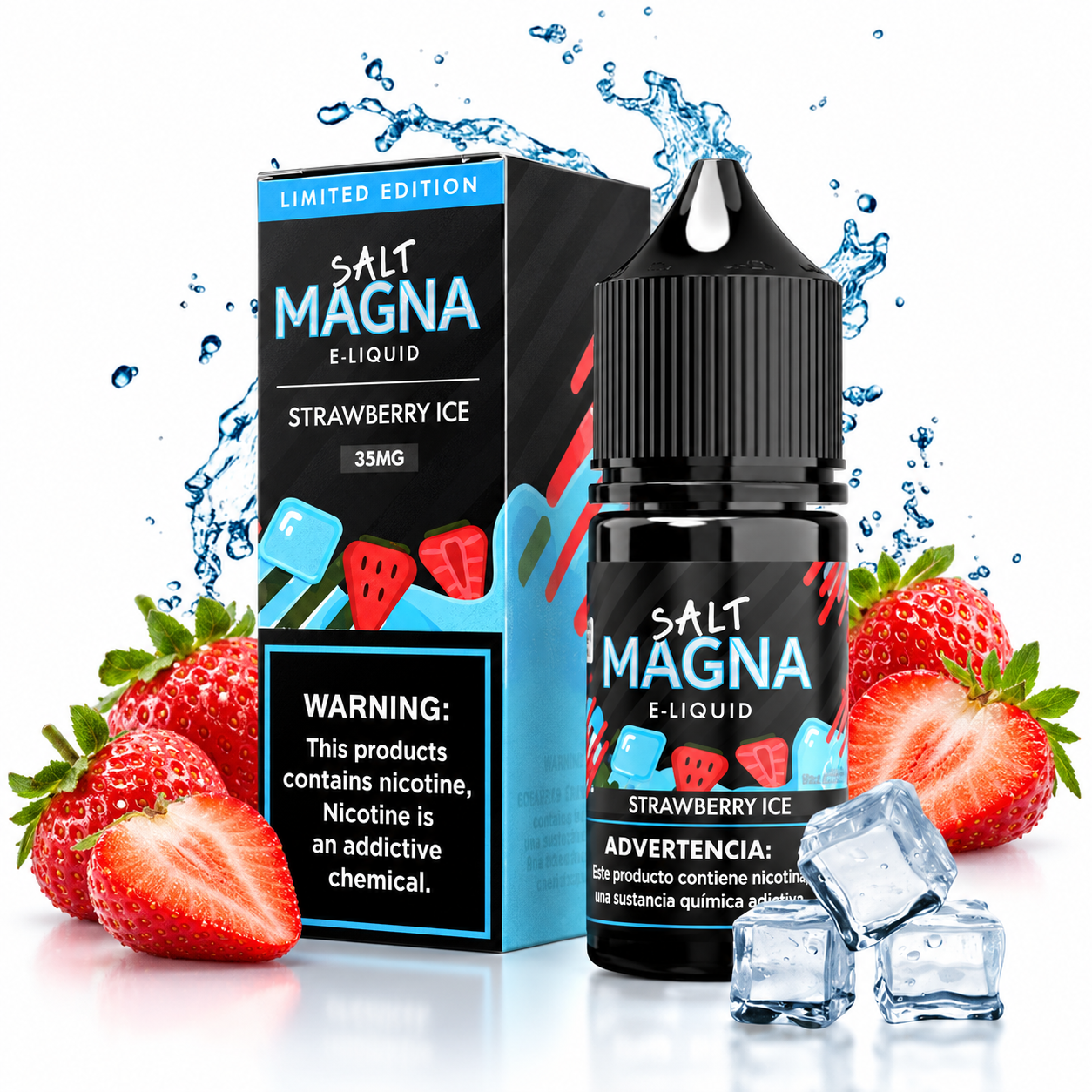 NicSalt Magna – Strawberry Ice 35mg 30ml