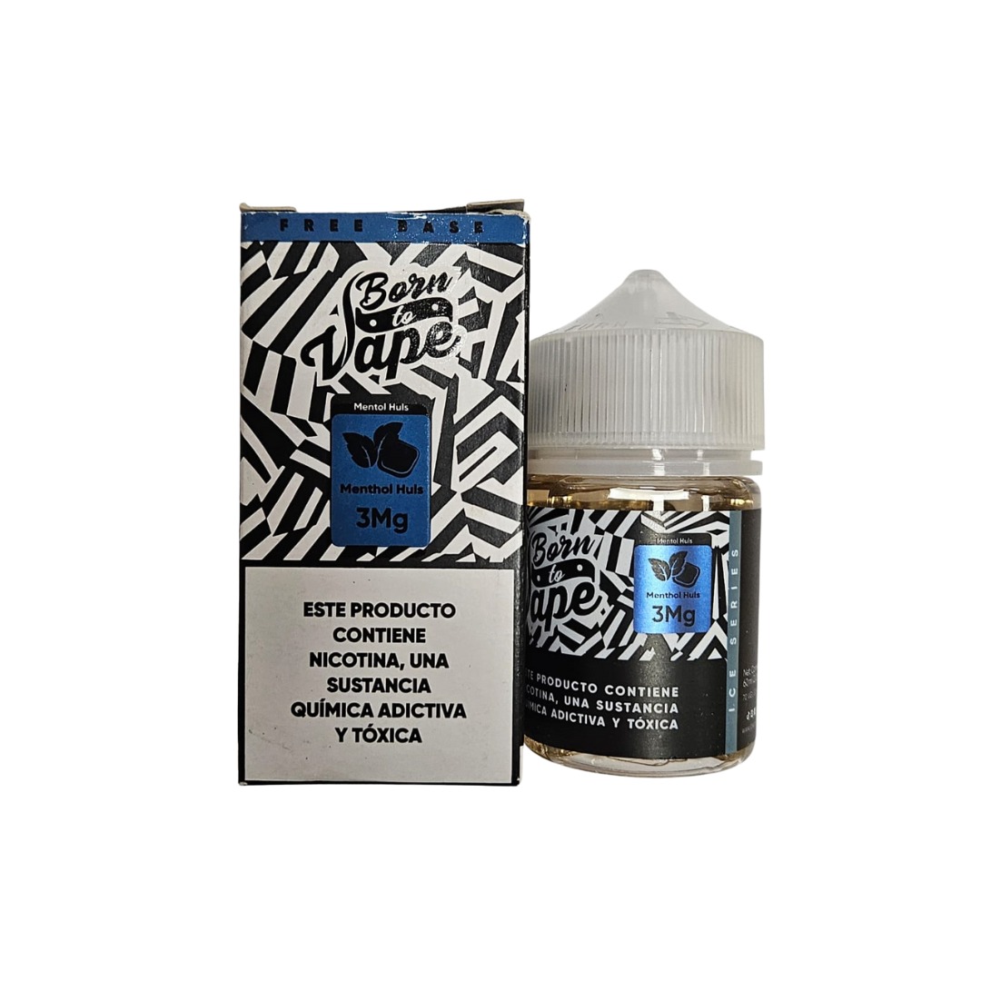 Liquido Born To Vape – Menthol Huls Ice 3mg 60ml