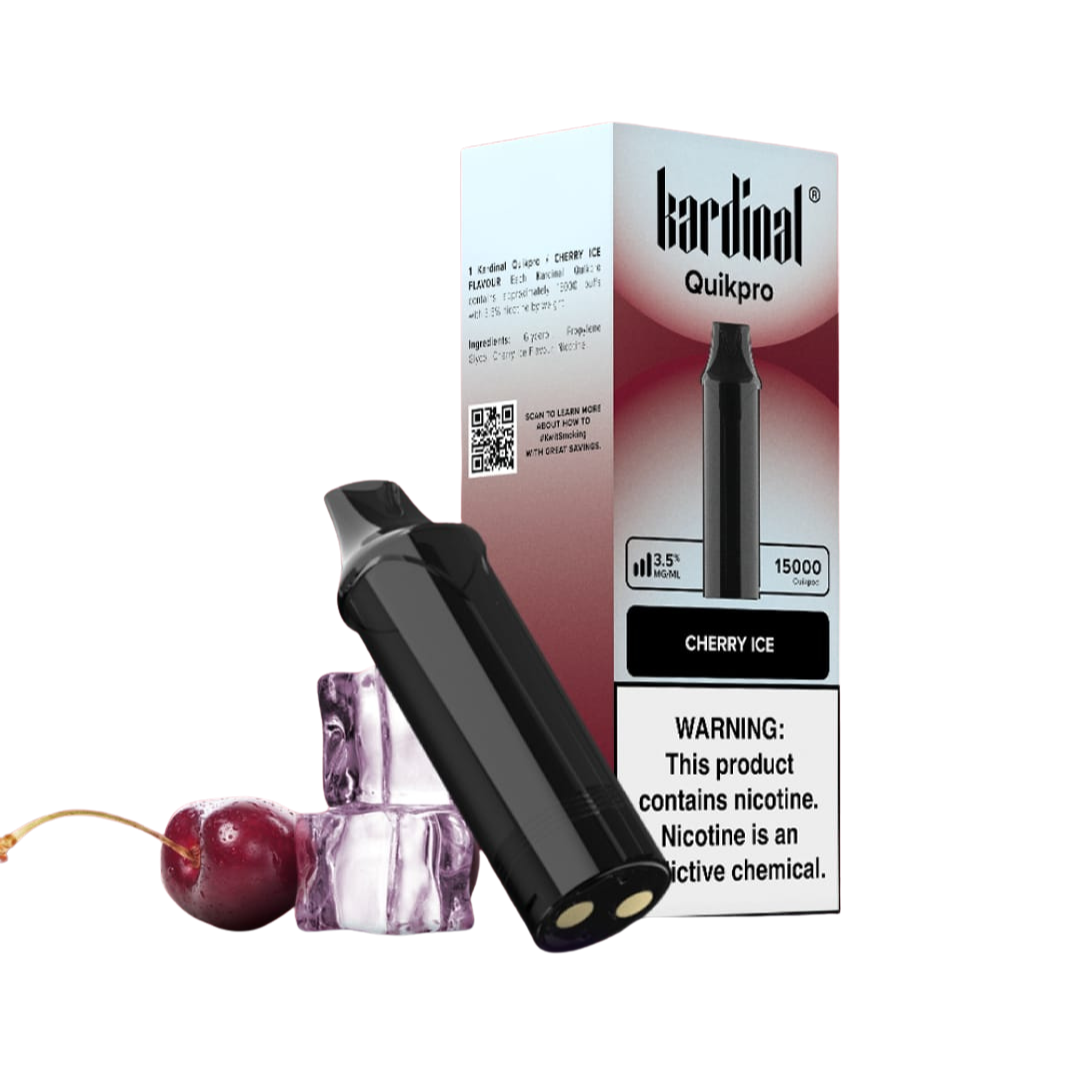 Kardinal Quik Pro ( Refil ) – 15.000 Puffs – Cherry Ice