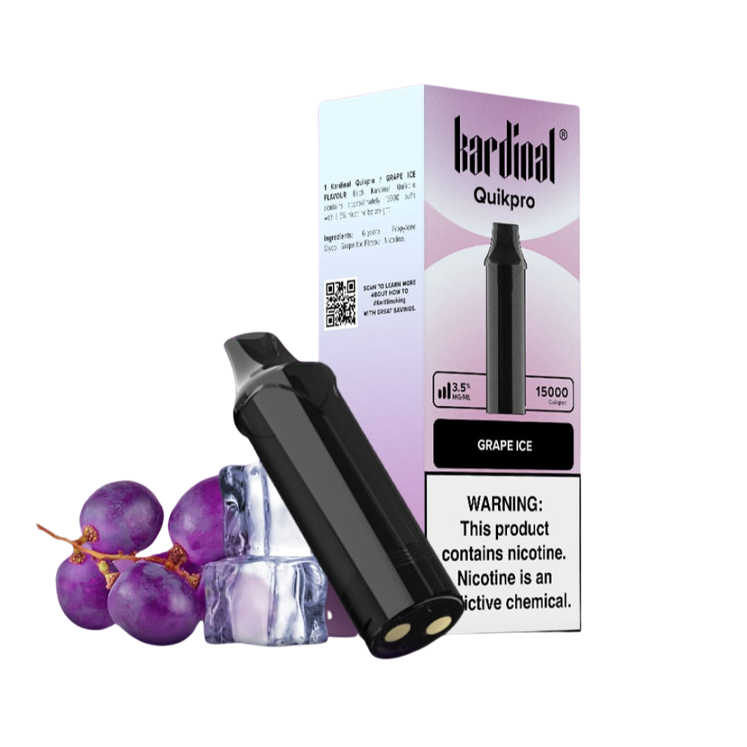 Kardinal Quik Pro ( Refil ) – 15.000 Puffs – Grape Ice