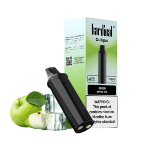 Kardinal Quik Pro ( Refil ) – 15.000 Puffs – Green Apple Ice
