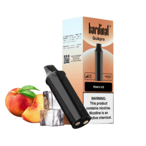 Kardinal Quik Pro ( Refil ) – 15.000 Puffs – Peach Ice