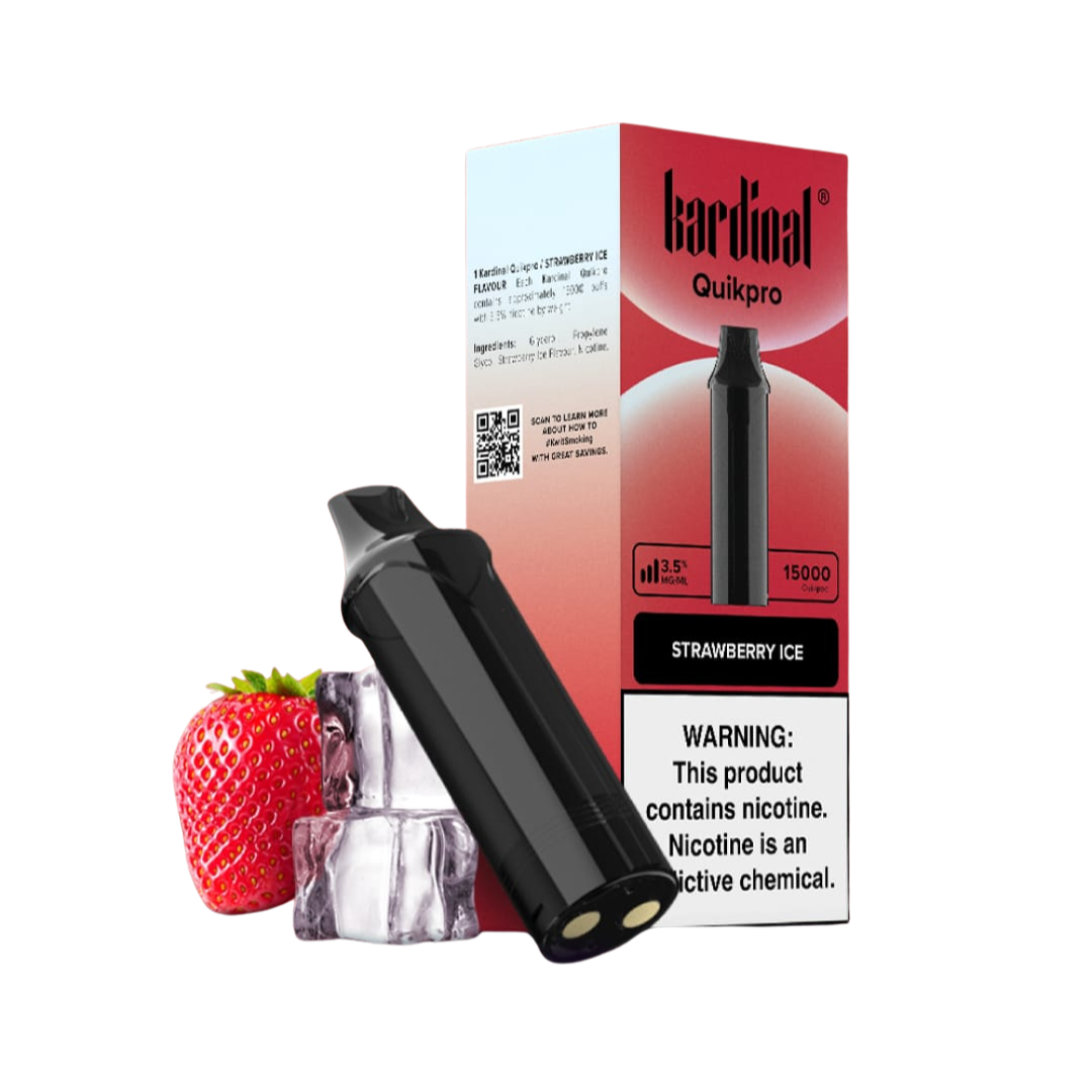 Kardinal Quik Pro ( Refil ) – 15.000 Puffs – Strawberry Ice