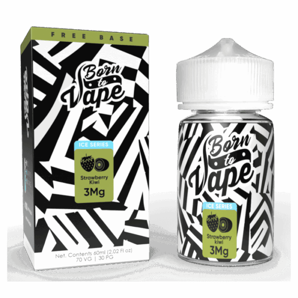 Liquido Born To Vape – Strawberry Kiwi Ice 3mg 60ml
