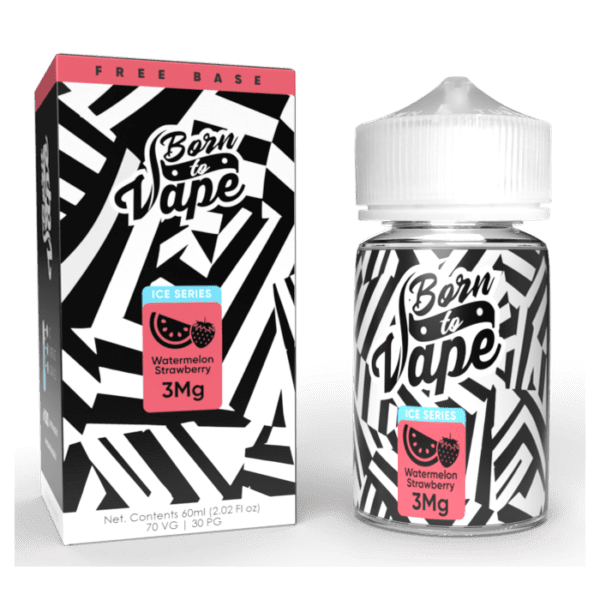 Liquido Born To Vape – Watermelon Strawberry Ice 3mg 60ml