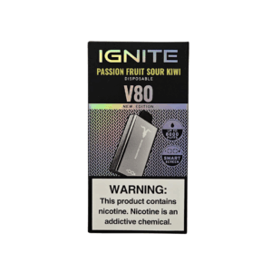 Ignite V80 Chrome – 8000 Puffs – Passion Fruit Sour Kiwi