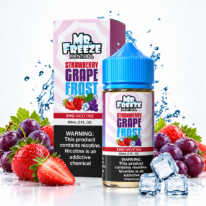 Liquido Mr Freeze Menthol – Strawberry Grape Frost 3mg 100ml