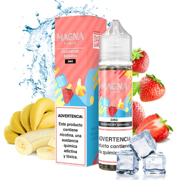 Liquido Magna – Strawberry Banana 3mg 60ml