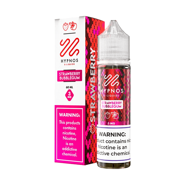 Liquido Hypnos – Strawberry Bubblegum 3mg 60ml