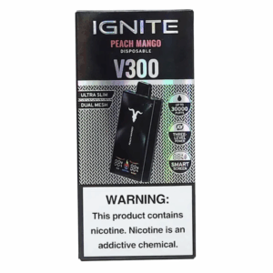 Ignite V300 – 30000 Puffs – Peach Mango