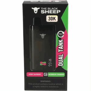 The Black Sheep – Dual Tank 30K – Cherry Raspberry + Watermelon Strawberry