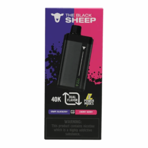 The Black Sheep – Dual Tank 40K – Grape Blueberry + Cherry Berry