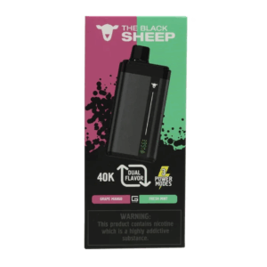 The Black Sheep – Dual Tank 40K – Grape Mango + Fresh Mint