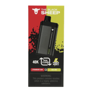 The Black Sheep – Dual Tank 40K – Strawberry Kiwi + Cola Lime