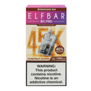 Elf Bar Bc Pro – 45.000 Puffs – Americano Ice