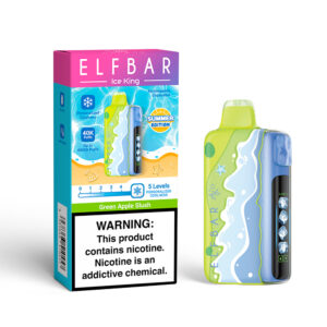 Elf Bar Ice King Summer – 40.000 Puffs – Green Apple Slush