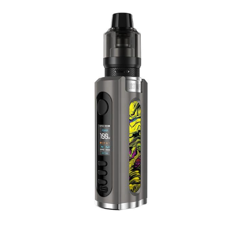 Lost Vape – Grus 100W Kit – Gunmetal/Chopped Carbon Fiber