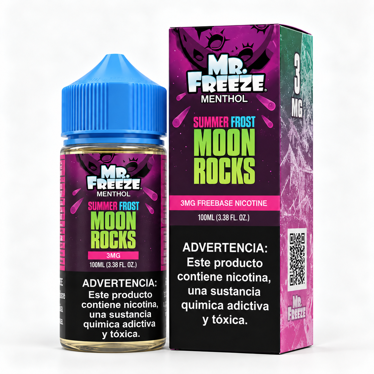 Liquido Mr Freeze Menthol Moon Rocks – Summer Frost 3mg 100ml