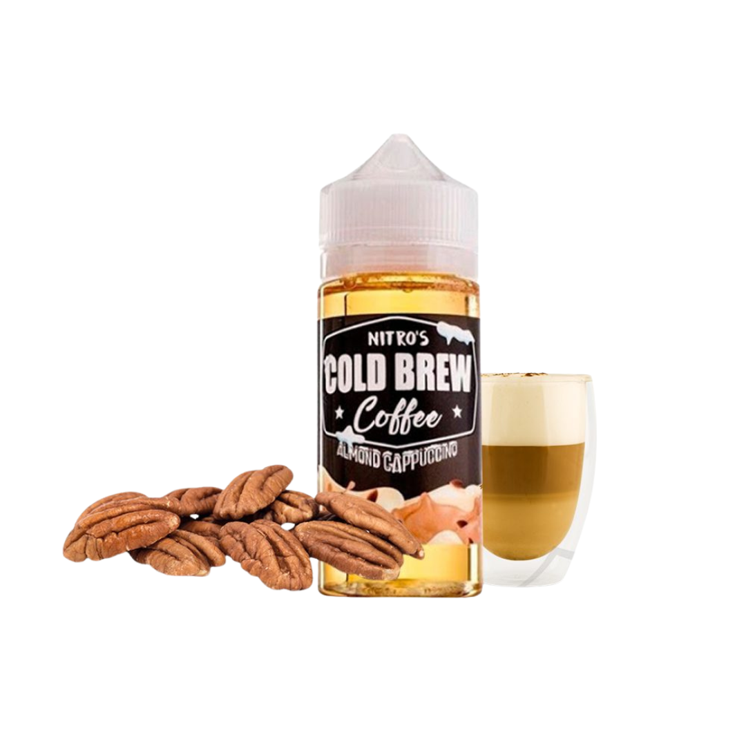 Liquido Nitro’s Cold Brew Coffee – Almond Cappuccino 3mg 100ml